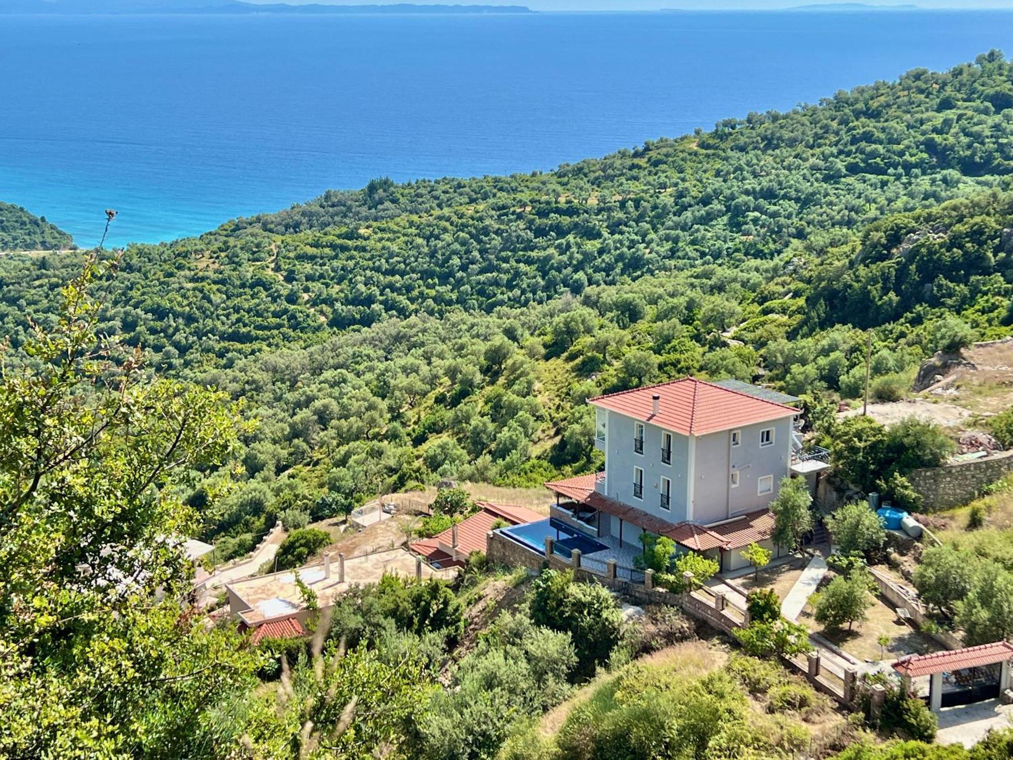Vila Elezi Piqeras Borsh Exteriér fotografie